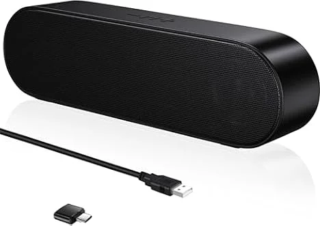 ZETIY PC Lautsprecher, USB Computer Lautsprecher mit USB-Einspeisung