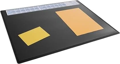Durable Schreibunterlage mit Jahreskalender, 65 x 50 cm, schwarz