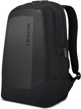 Lenovo Legion 17 Zoll Armored Backpack II, Gaming-Laptop-Tasche, doppelschichtiger Schutz, spezielle Aufbewahrungstaschen, GX40V10007, schwarz