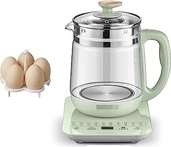 MZBDYYF 1,8 -L -Glas -Elektrokessel Teekessel mit abnehmbarem Infuser & Smart Touch Panel - Multifunktions -Glas -Teekanne & Dash Eierkocher - Elektrische Tee Kessel aus - Smart -Menü