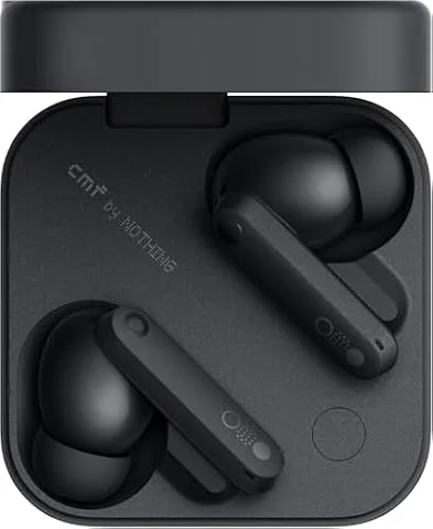 CMF by Nothing Buds Pro 2 – Kabellose Ohrhörer mit HiFi-Sound, 50 dB Intelligente aktive Geräuschunterdrückung, 6 HD-Mikrofone und Spatial-Audio-Effekt, 2025 - Dunkelgrau