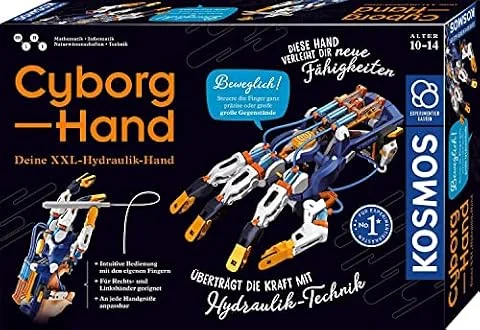 KOSMOS Cyborg-Hand - hydraulisch gesteuerte XXL-Roboter-Hand