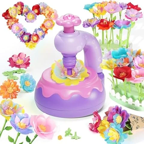 Euclidean Cube Blumen Basteln Kinder Bastelset Geschenk Mädchen 4 5 6 Jahre